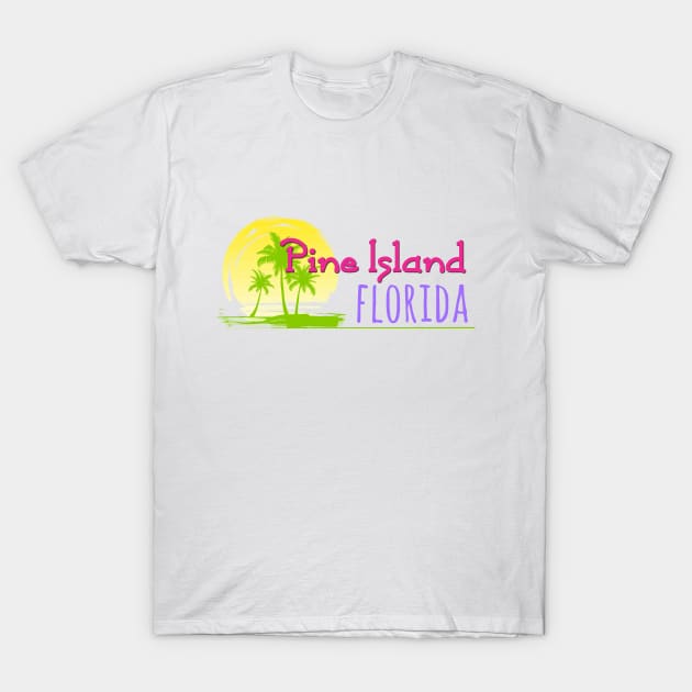 Life's a Beach: Pine Island, Florida T-Shirt by Naves